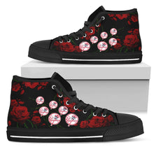 Load image into Gallery viewer, Lovely Rose Thorn Incredible New York Yankees High Top Shoes
