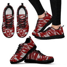 Load image into Gallery viewer, Brush Strong Cracking Comfortable Oklahoma Sooners Sneakers