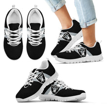 Load image into Gallery viewer, Three Colors Vertical Oakland Raiders Sneakers