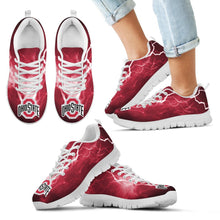 Load image into Gallery viewer, Ohio State Buckeyes Thunder Power Sneakers