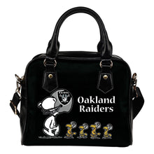 Load image into Gallery viewer, Lovely Animal Team Oakland Raiders Shoulder Handbag