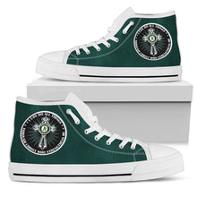 Load image into Gallery viewer, I Can Do All Things Through Christ Who Strengthens Me Oakland Athletics High Top Shoes