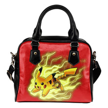 Load image into Gallery viewer, Pikachu Angry Moment Ottawa Senators Shoulder Handbags