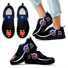 Load image into Gallery viewer, Mystery Straight Line Up New York Mets Sneakers