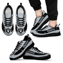 Load image into Gallery viewer, Cool Line Logo Oakland Raiders Sneakers