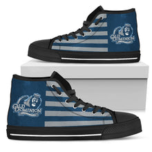 Load image into Gallery viewer, American Flag Old Dominion Monarchs High Top Shoes