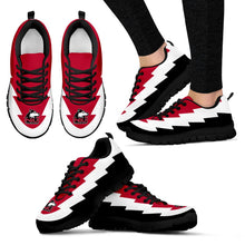Load image into Gallery viewer, Nice Northern Illinois Huskies Sneakers Jagged Saws Creative Draw