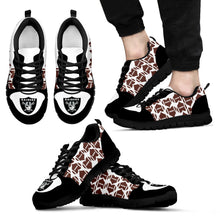 Load image into Gallery viewer, Great Football Love Frame Oakland Raiders Sneakers