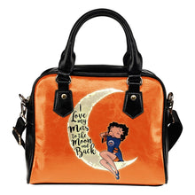 Load image into Gallery viewer, I Love My New York Mets To The Moon And Back Shoulder Handbags Women Purse