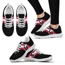 Load image into Gallery viewer, Three Colors Vertical Northern Illinois Huskies Sneakers