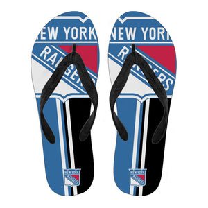 Great New York Rangers Fan Gift Two Main Colors Flip Flops