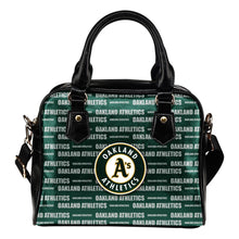 Load image into Gallery viewer, Nice Little Logo Oakland Athletics Shoulder Handbags