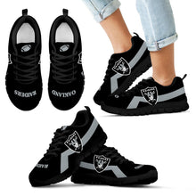 Load image into Gallery viewer, Oakland Raiders Line Logo Sneakers