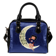 Load image into Gallery viewer, I Love My New York Yankees To The Moon And Back Shoulder Handbags Women Purse