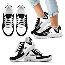 Load image into Gallery viewer, Oakland Raiders Top Logo Sneakers