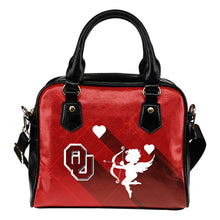 Load image into Gallery viewer, Superior Cupid Love Delightful Oklahoma Sooners Shoulder Handbags
