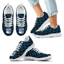 Load image into Gallery viewer, Marvelous Striped Stunning Logo New York Rangers Sneakers