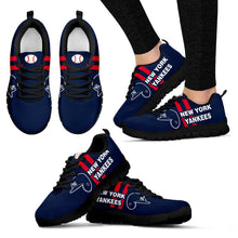 Load image into Gallery viewer, Vertical Two Line Mixed Helmet New York Yankees Sneakers