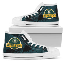 Load image into Gallery viewer, Cute Jurassic Park Oakland Athletics High Top Shoes