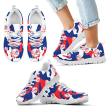 Load image into Gallery viewer, New York Yankees Cotton Camouflage Fabric Military Solider Style Sneakers