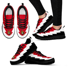 Load image into Gallery viewer, Jagged Saws Creative Draw Ottawa Senators Sneakers