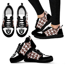 Load image into Gallery viewer, Great Football Love Frame Oakland Raiders Sneakers