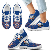 Load image into Gallery viewer, Super Bowl New York Mets Sneakers