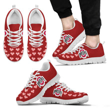Load image into Gallery viewer, Love Extreme Emotion Pretty Logo Ohio State Buckeyes Sneakers