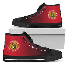 Load image into Gallery viewer, Cool They Hate Us Cause They Ain&#39;t Us Ottawa Senators High Top Shoes