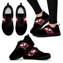 Load image into Gallery viewer, Three Colors Vertical Northern Illinois Huskies Sneakers