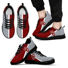 Load image into Gallery viewer, Dynamic Aparted Colours Beautiful Logo Oklahoma Sooners Sneakers