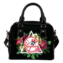 Load image into Gallery viewer, Nice New York Yankees Shoulder Handbags Floral Rose Valentine Logo