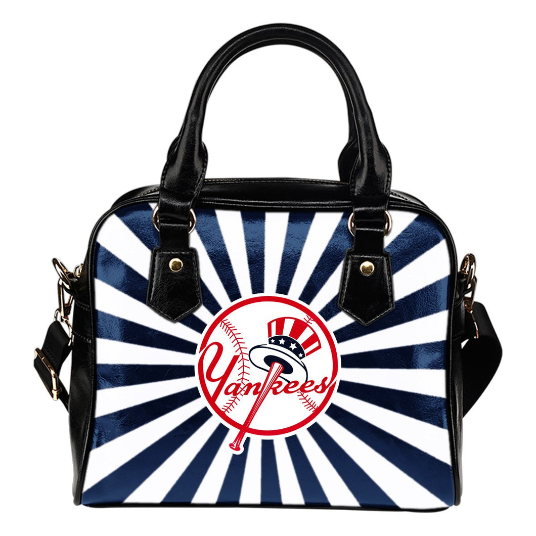 Central Awesome Paramount Luxury New York Yankees Shoulder Handbags