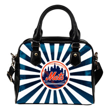 Load image into Gallery viewer, Central Awesome Paramount Luxury New York Mets Shoulder Handbags