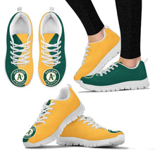 Load image into Gallery viewer, Two Colors Trending Lovely Oakland Athletics Sneakers