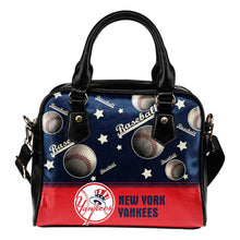 Load image into Gallery viewer, Personalized American Baseball Awesome New York Yankees Shoulder Handbag
