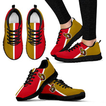 Load image into Gallery viewer, Dynamic Aparted Colours Beautiful Logo Ottawa Senators Sneakers