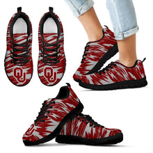 Load image into Gallery viewer, Brush Strong Cracking Comfortable Oklahoma Sooners Sneakers