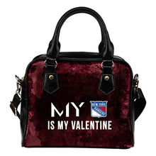 Load image into Gallery viewer, My Perfectly Valentine Fashion New York Rangers Shoulder Handbags