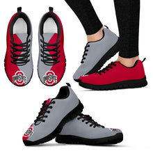 Load image into Gallery viewer, Two Colors Trending Lovely Ohio State Buckeyes Sneakers