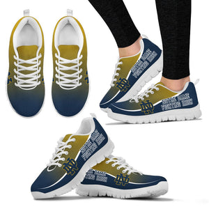 Colorful Notre Dame Fighting Irish Passion Sneakers