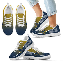 Load image into Gallery viewer, Colorful Notre Dame Fighting Irish Passion Sneakers