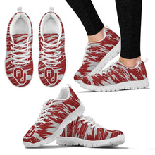 Load image into Gallery viewer, Brush Strong Cracking Comfortable Oklahoma Sooners Sneakers