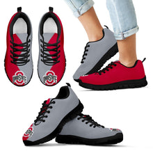 Load image into Gallery viewer, Two Colors Trending Lovely Ohio State Buckeyes Sneakers