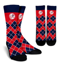 Load image into Gallery viewer, Gorgeous New York Yankees Argyle Socks