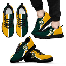 Load image into Gallery viewer, Dynamic Aparted Colours Beautiful Logo Oakland Athletics Sneakers