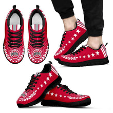 Load image into Gallery viewer, Line Of Stars Victory Ohio State Buckeyes Sneakers
