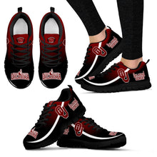 Load image into Gallery viewer, Mystery Straight Line Up Oklahoma Sooners Sneakers