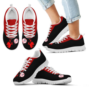 Cute Cupid Angel Background New York Yankees Sneakers