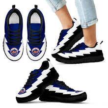 Load image into Gallery viewer, Best Incredible New York Mets Sneakers Jagged Saws Creative Draw